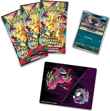 Pokémon TCG: Mega Evolution—Ascended Heroes Tech Sticker Collection—Gastly