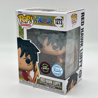 Funko Pop Red Hawk Luffy #1273 Glow Chase Special Edition