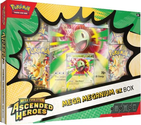 Pokémon TCG Mega Meganium ex Box (Ascended Heroes)