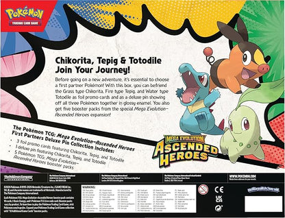 Pokémon TCG First Partners Deluxe Pin Collection (Ascended Heroes)
