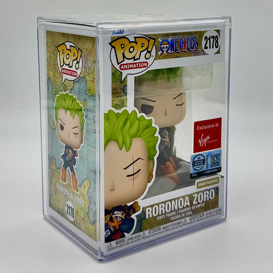 Funko Pop Roronoa Zoro #2178 One Piece Virgin Megastore Exclusive LE3500