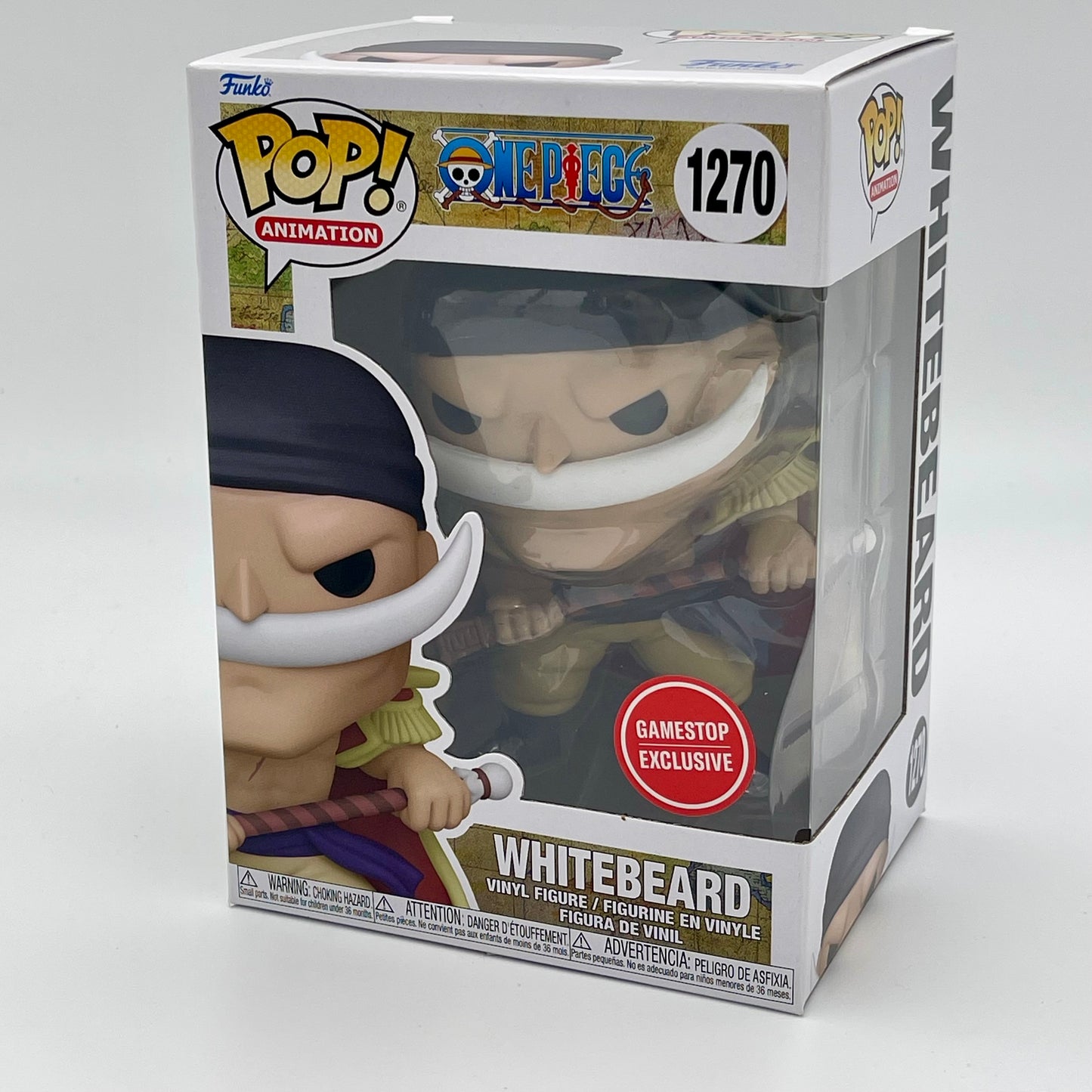 Funko Pop Whitebeard #1270 One Piece GameStop Exclusive