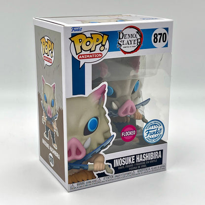 Funko Pop Inosuke Hashibira #870 Flocked Special Edition