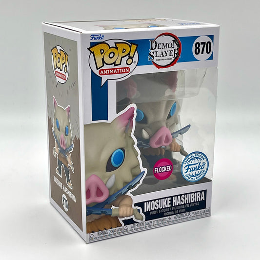 Funko Pop Inosuke Hashibira #870 Flocked Special Edition