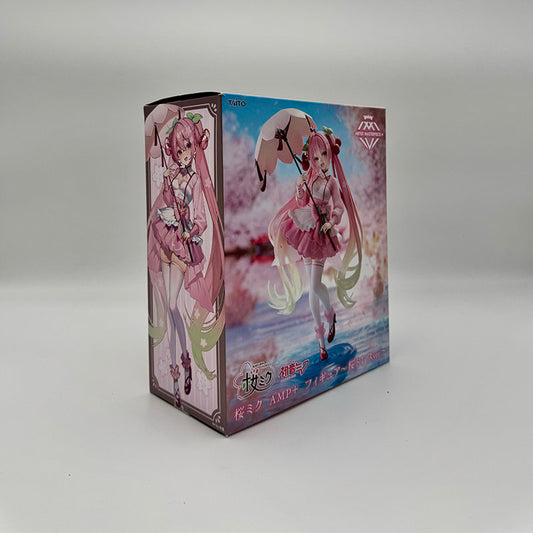 Hatsune Miku Sakura Miku AMP+ Figure Sakura Dress Ver.