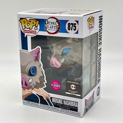 Funko Pop Inosuke Hashibira #875 Flocked Chalice Collectibles Exclusive