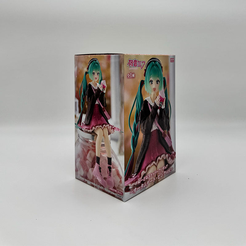 Hatsune Miku Noodle Stopper Figure Autumn Date Pink Ver.