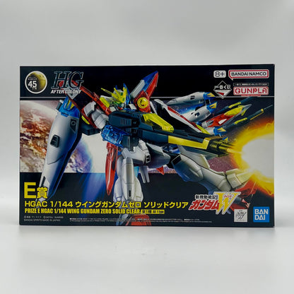 Bandai Ichiban Kuji HGAC 1/144 Wing Gundam Zero Solid Clear (E Prize)