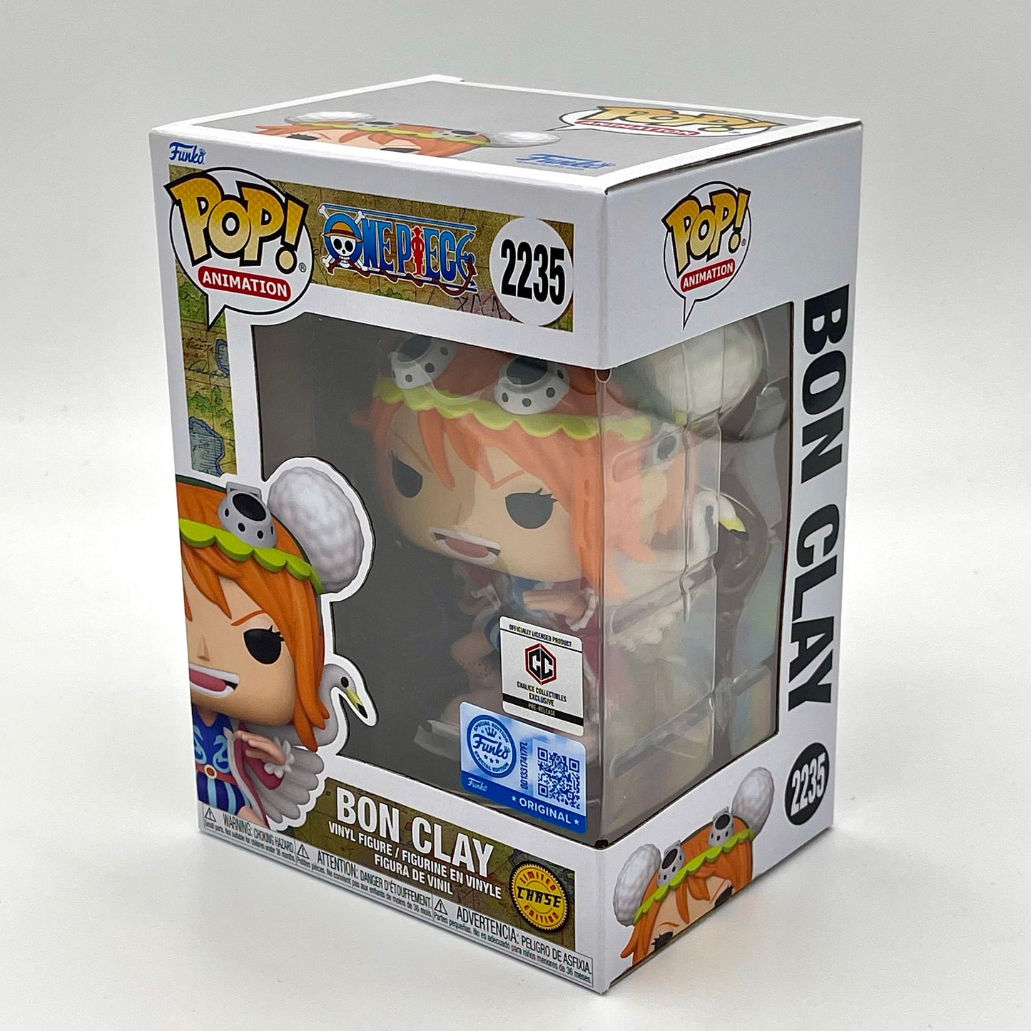 Funko Pop! Bon Clay Chase #2235 One Piece Chalice Collectibles Pre-Release Exclusive