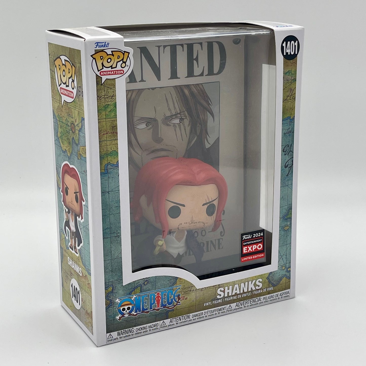 Funko Pop Shanks #1401 One Piece 2024 Winter Convention Expo