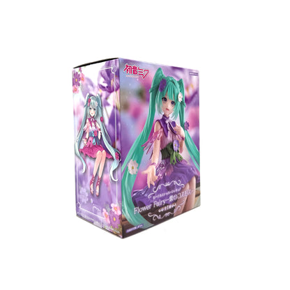 FuRyu Hatsune Miku Flower Fairy Purple Cosmos Noodle Stopper Figure