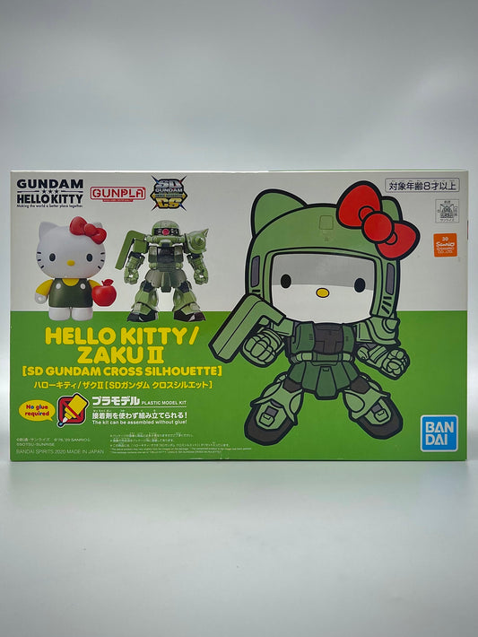 Bandai SD Gundam Hello Kitty Zaku II Cross Silhouette