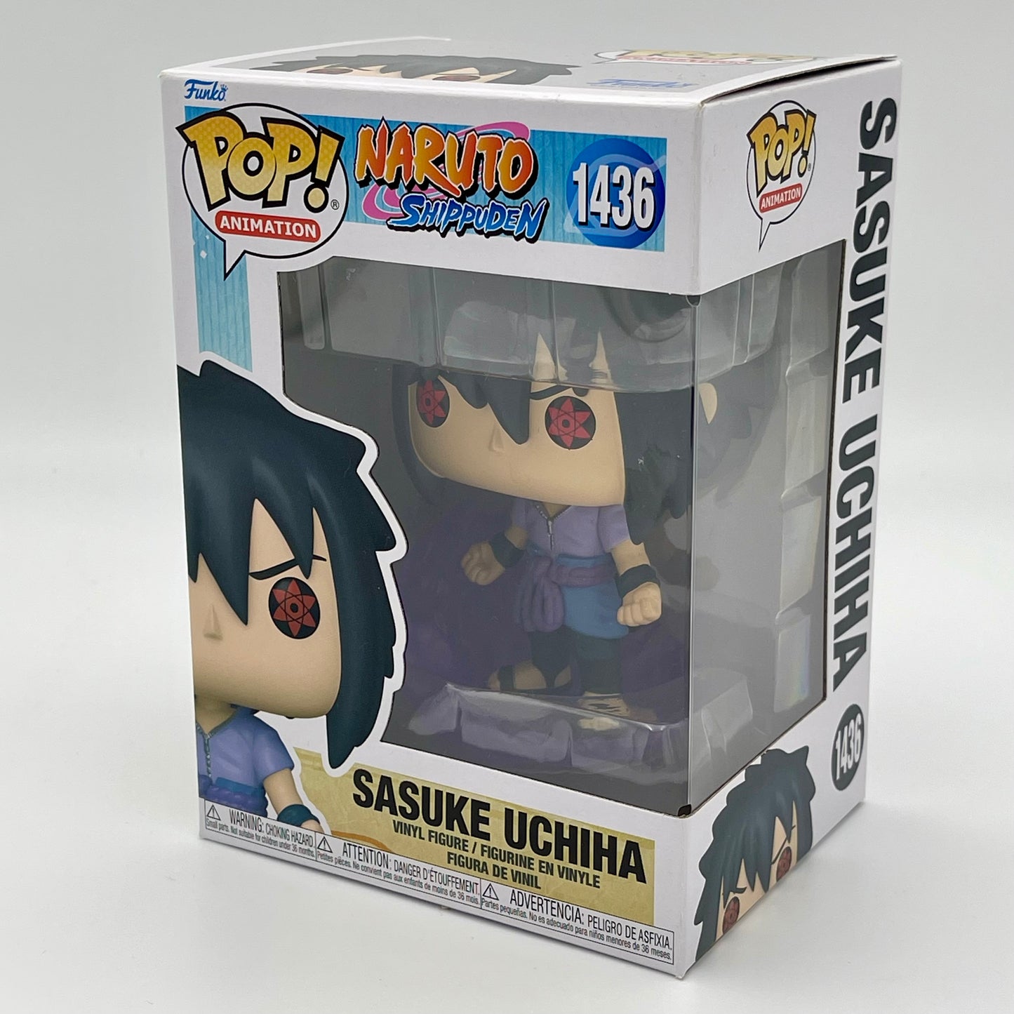 Funko Pop Sasuke Uchiha #1436 Naruto Shippuden Sharingan