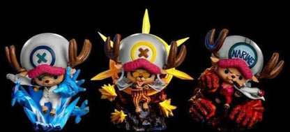 Wu Shang Studio Tony Tony Chopper Admiral Cosplay Resin Figure Set (26–35cm) Loose/Damaged