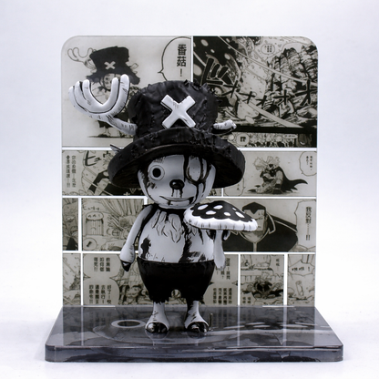 XOXO Studio Tony Tony Chopper Black & White Comic Poisonous Mushroom Resin Figure