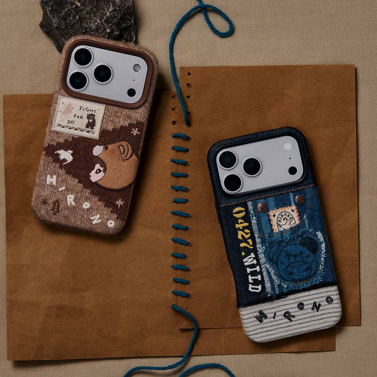 Hirono Road Journal Series Phone Case - Knitted iPhone 17 Pro Max
