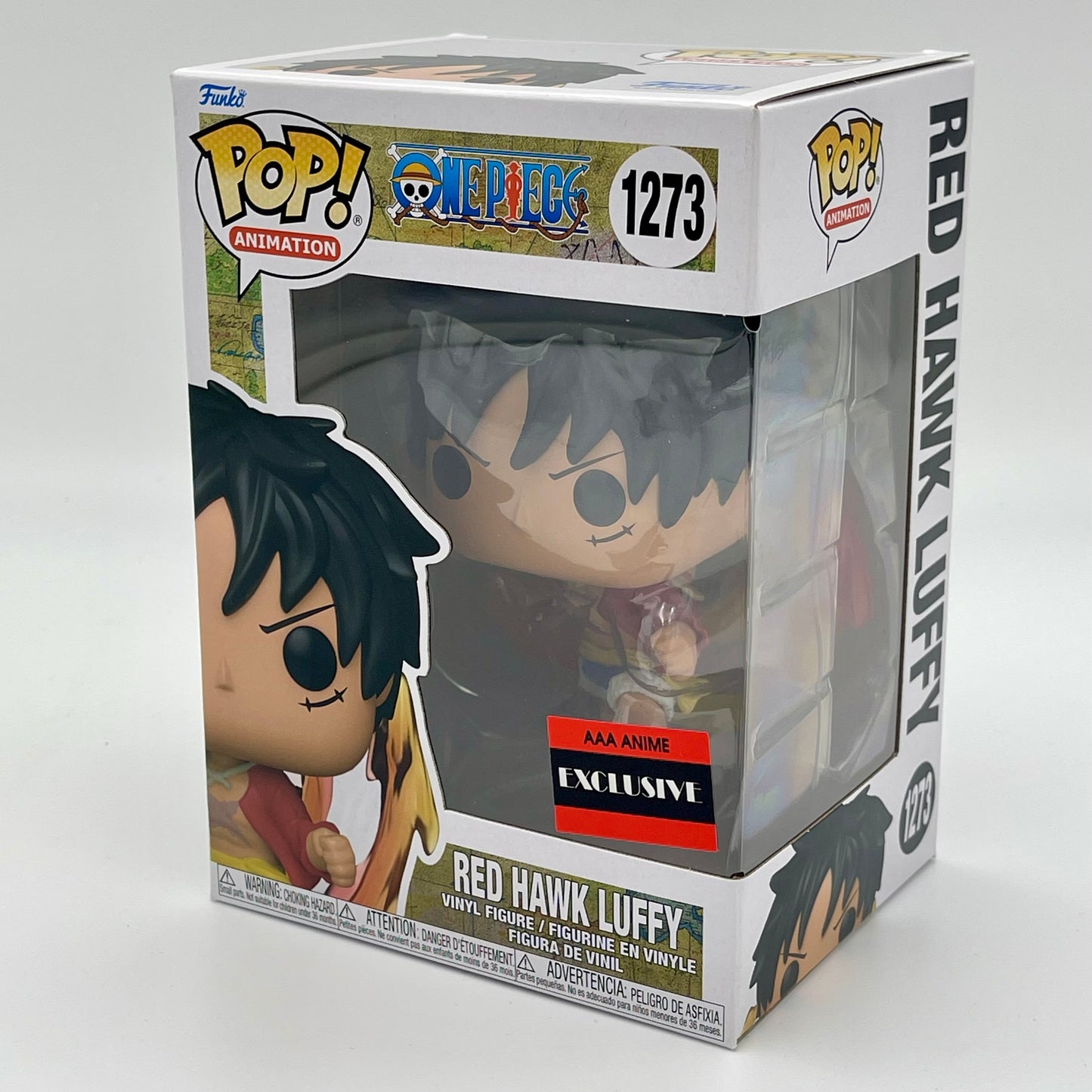 Funko Pop Red Hawk Luffy #1273 One Piece AAA Anime Exclusive
