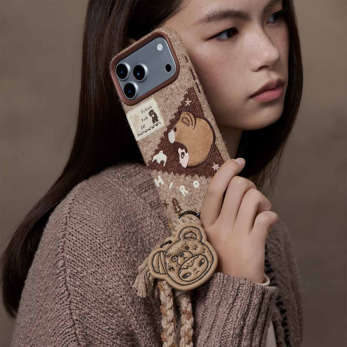 Hirono Road Journal Series Phone Case - Knitted iPhone 17 Pro Max