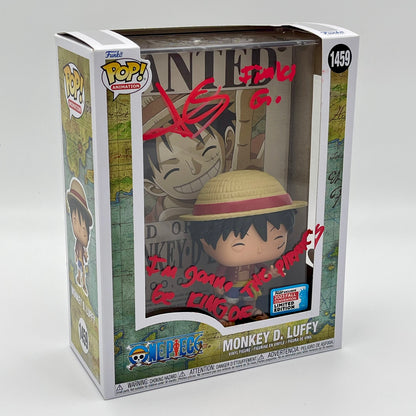 Funko Pop Monkey D. Luffy #1459 Signed by Iñaki Godoy One Piece