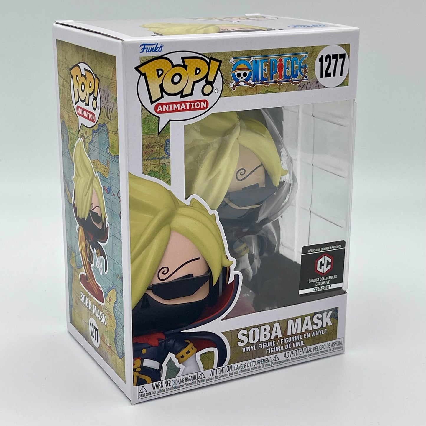 Funko Pop Soba Mask #1277 One Piece Chalice Collectibles Exclusive