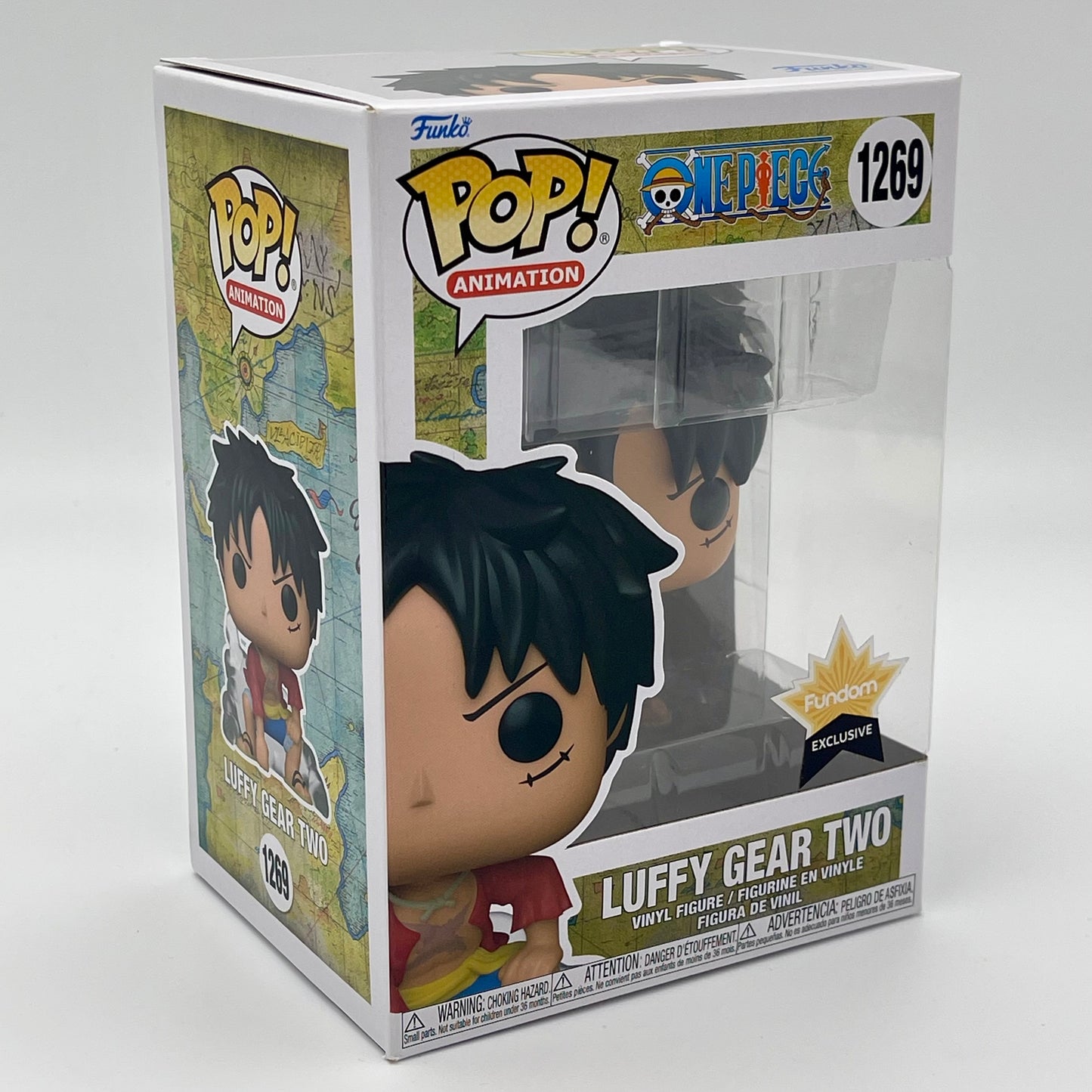 Funko Pop Luffy Gear Two #1269 One Piece Fundom Exclusive