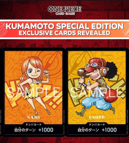 KUMAMOTO SPECIAL EDITION - One Piece Cards