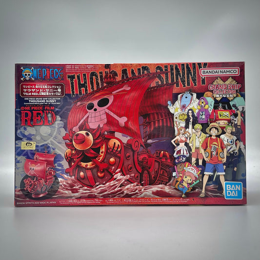 Bandai Thousand Sunny Film Red Ver Grand Ship Collection