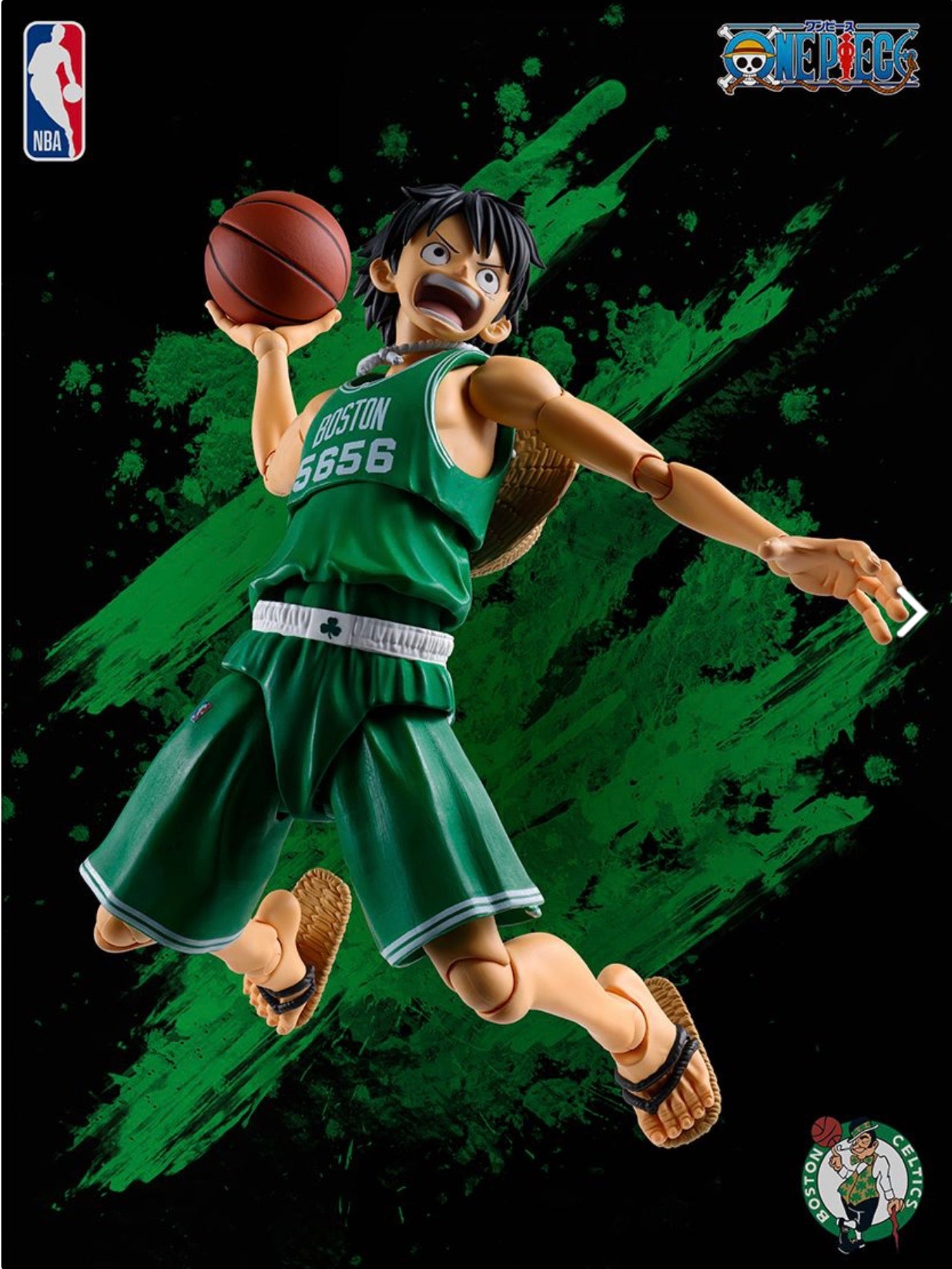 S.H.Figuarts ONE PIECE x NBA Monkey D. Luffy - PRE ORDER