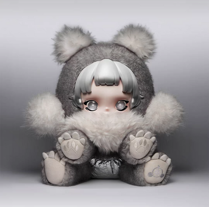 SKULLPANDA Punk Panda Plush Doll