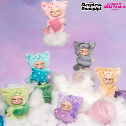 Grumpipi V2 Whispers To Dreamland Series Blind Box Vinyl Plush Pendant Art Toys