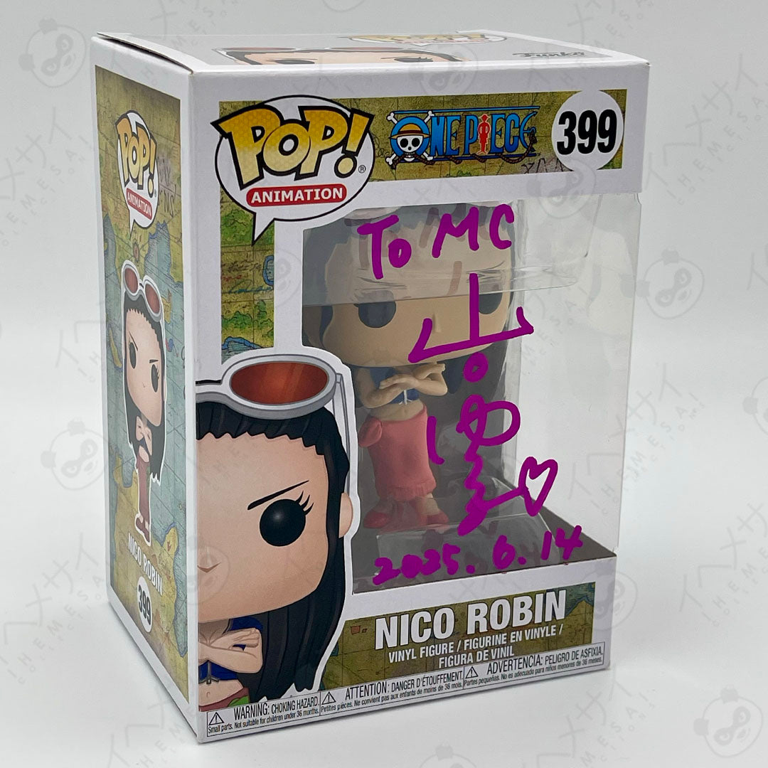 Signed Funko Pop Nico Robin One Piece Event UAE | ihemesai collections