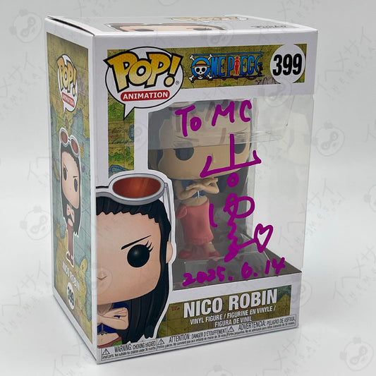 Signed Funko Pop Nico Robin One Piece Event UAE | ihemesai collections