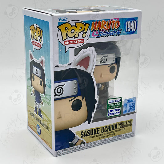 Funko Pop Sasuke Uchiha Sasuke Paw Encyclopedia Limited