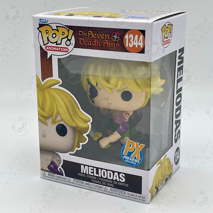 Funko Pop Meliodas PX Previews Exclusive Seven Deadly Sins