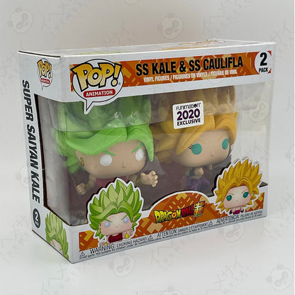 Funko Pop SS Kale & SS Caulifla 2-Pack Funimation 2020 Exclusive Dragon Ball Super