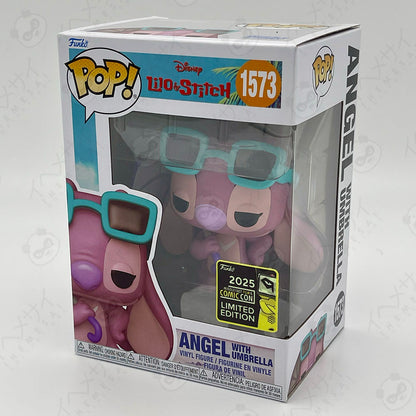 Funko Pop Angel with Umbrella #1573 Lilo & Stitch 2025 MEFCC Limited Edition