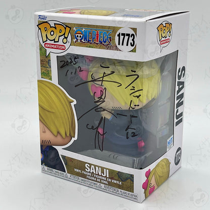 Funko Pop Sanji #1773 One Piece Autographed Signed Figure