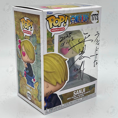 Funko Pop Sanji #1773 One Piece Autographed Signed Figure