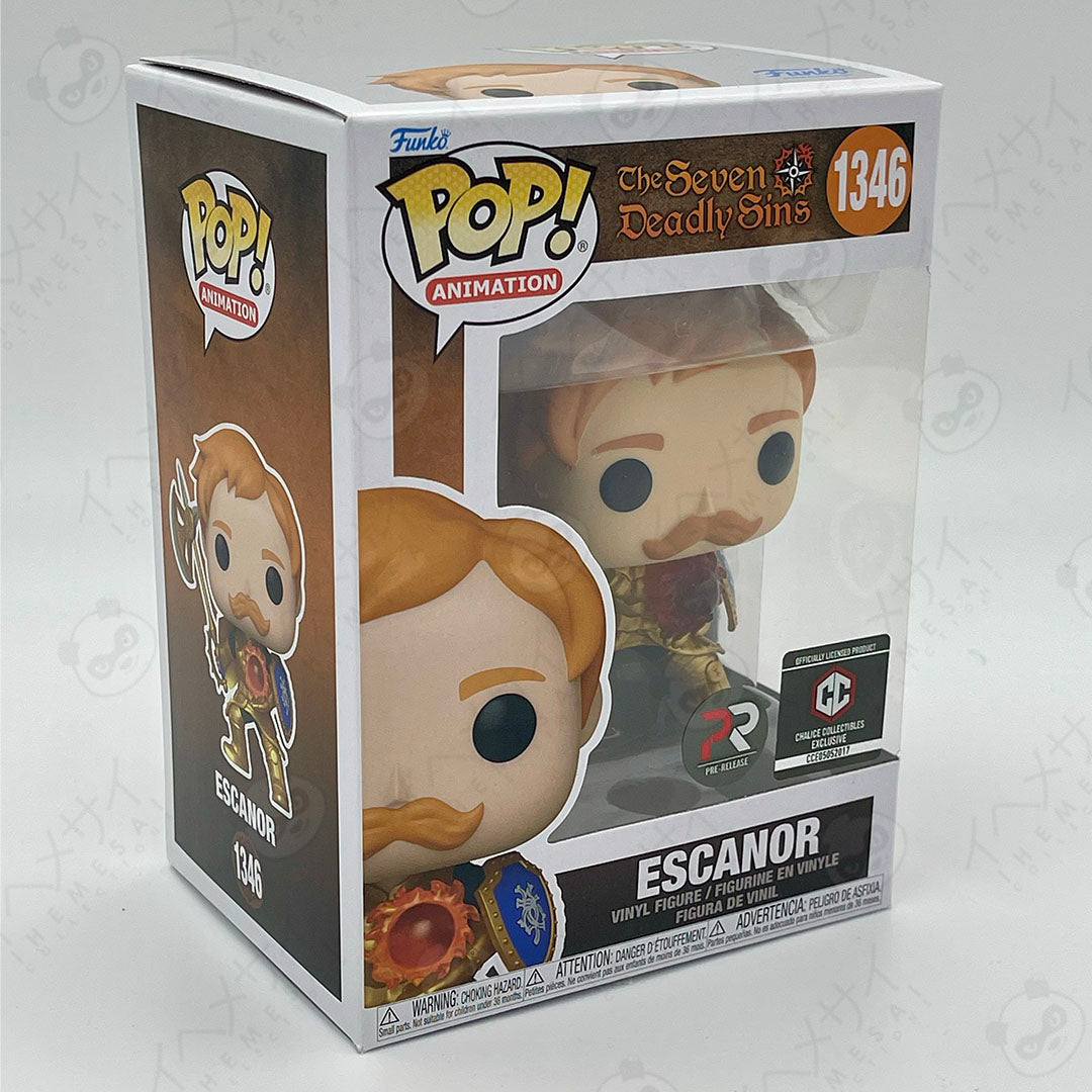 Funko Pop Escanor #1346 Seven Deadly Sins Chalice Collectibles Exclusive UAE