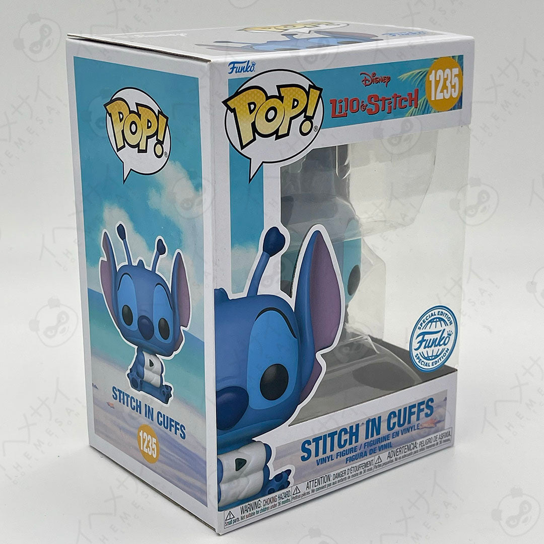 Stitch in Cuffs Funko Pop 1235 Disney Lilo & Stitch Special Edition Vinyl Figure