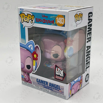 Funko Pop Gamer Angel #1483 Lilo & Stitch The Little Things Exclusive Disney