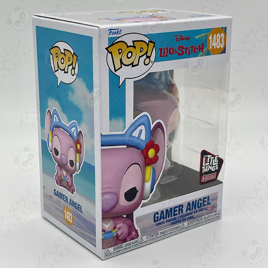 Funko Pop Gamer Angel #1483 Lilo & Stitch The Little Things Exclusive Disney