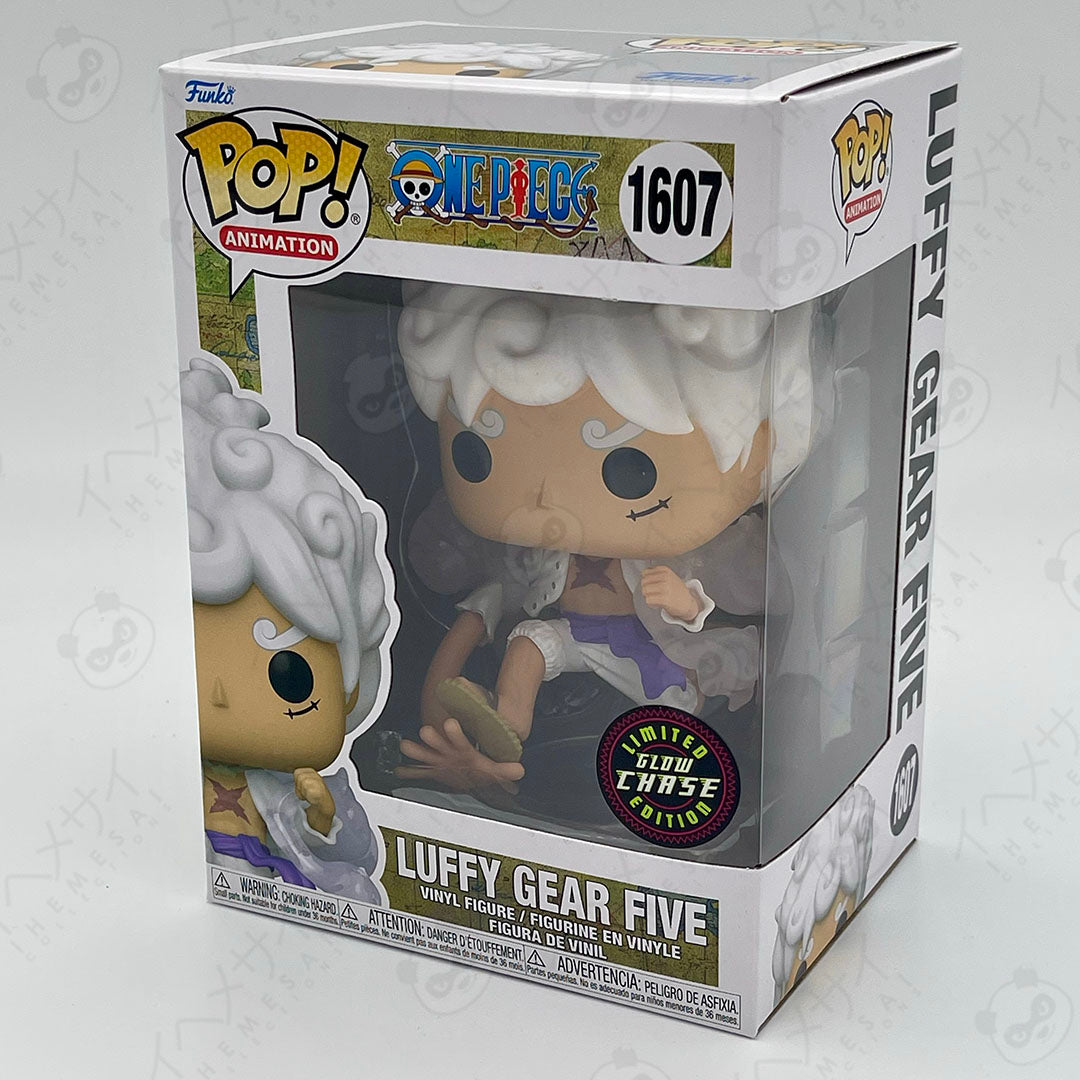 Funko Pop Luffy Gear Five #1607 One Piece Chase Limited Glow Edition