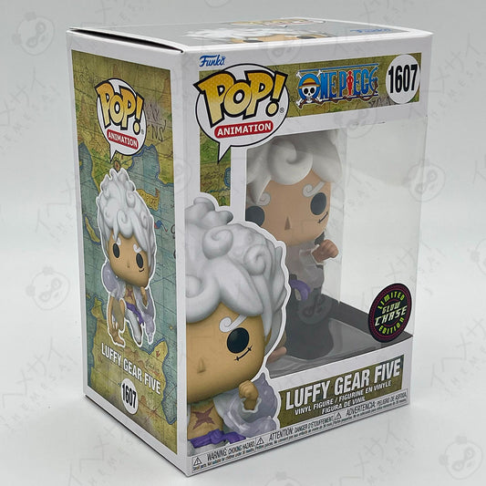 Funko Pop Luffy Gear Five #1607 One Piece Chase Limited Glow Edition