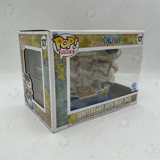 Funko Pop Whitebeard with Moby Dick #127 One Piece Pop Rides Special Edition