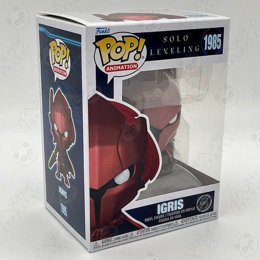 Funko Pop Igris #1985 Solo Leveling Metallic Exclusive Vinyl Figure