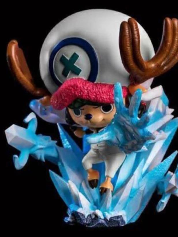 Wu Shang Studio Tony Tony Chopper Admiral Cosplay Resin Figure Set (26–35cm) Loose/Damaged