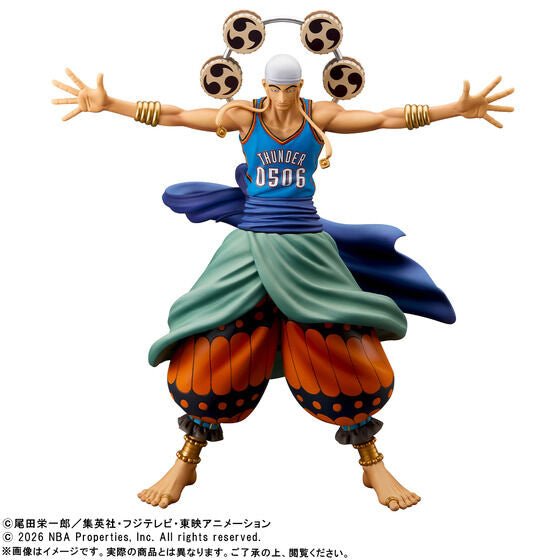 Banpresto Monkey D. Luffy One Piece x NBA Collaboration Master Stars Piece Figure (Multi Team Variants) - PRE-ORDER