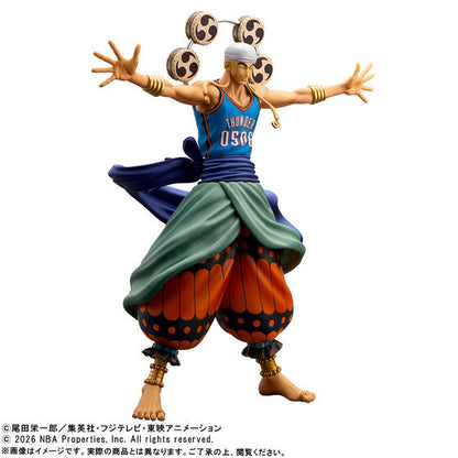 Banpresto Monkey D. Luffy One Piece x NBA Collaboration Master Stars Piece Figure (Multi Team Variants) - PRE-ORDER