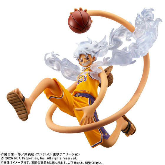 Banpresto Monkey D. Luffy One Piece x NBA Collaboration Master Stars Piece Figure (Multi Team Variants) - PRE-ORDER